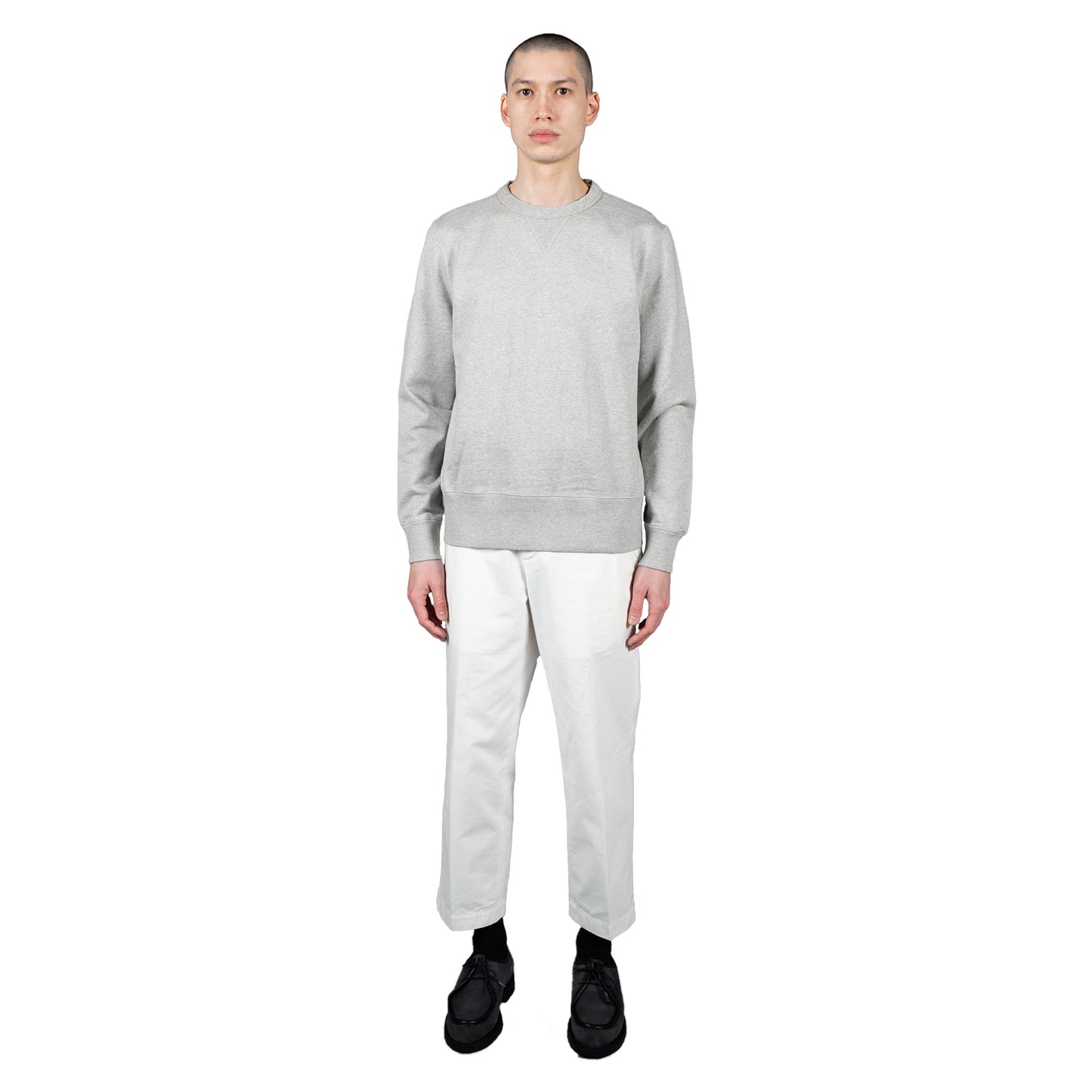 Gym Crew Fleece - Heather Grey - Wallace Mercantile Shop