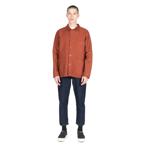 Le Mont Saint-Michel Genuine Work Jacket - Brick | Wallace