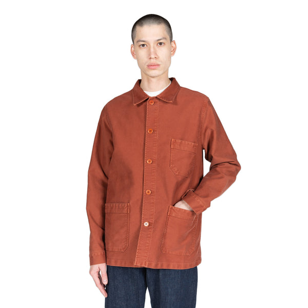 Le Mont Saint-Michel Genuine Work Jacket - Brick | Wallace