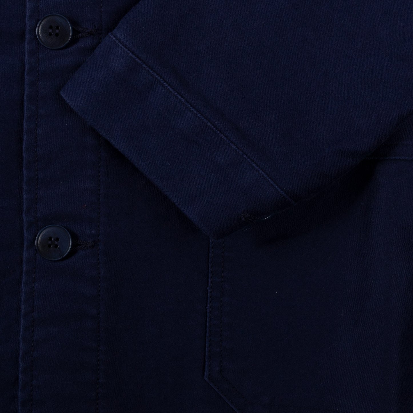 GQ Work Jacket Corduroy Collar - Blue - Wallace Mercantile Shop