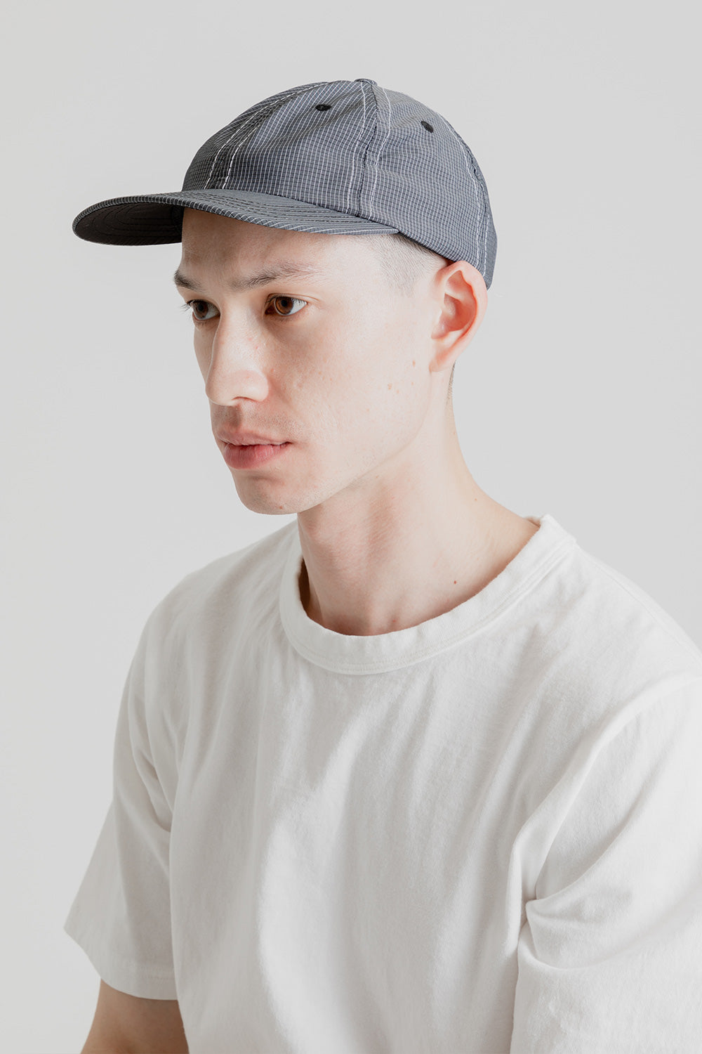 Lite Year Ripstop 6 Panel Cap in Black