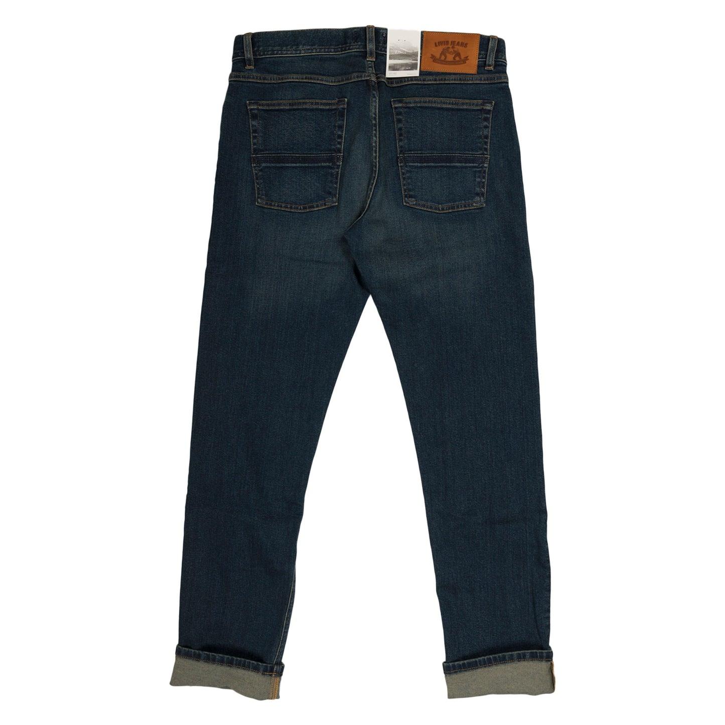 Edvard Skinny Selvedge Worn Indigo - Wallace Mercantile Shop