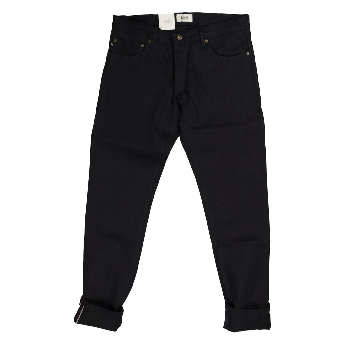 livid jone slim japan navy selvedge