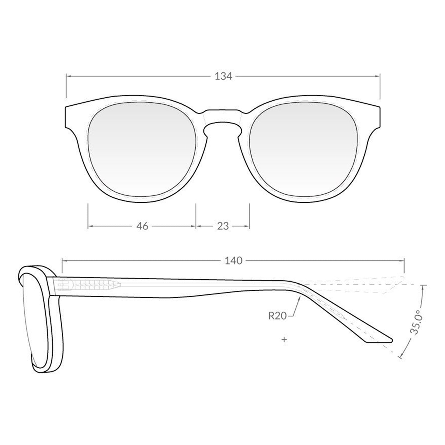 Marlton Sunglasses - Black Amber - Wallace Mercantile Shop