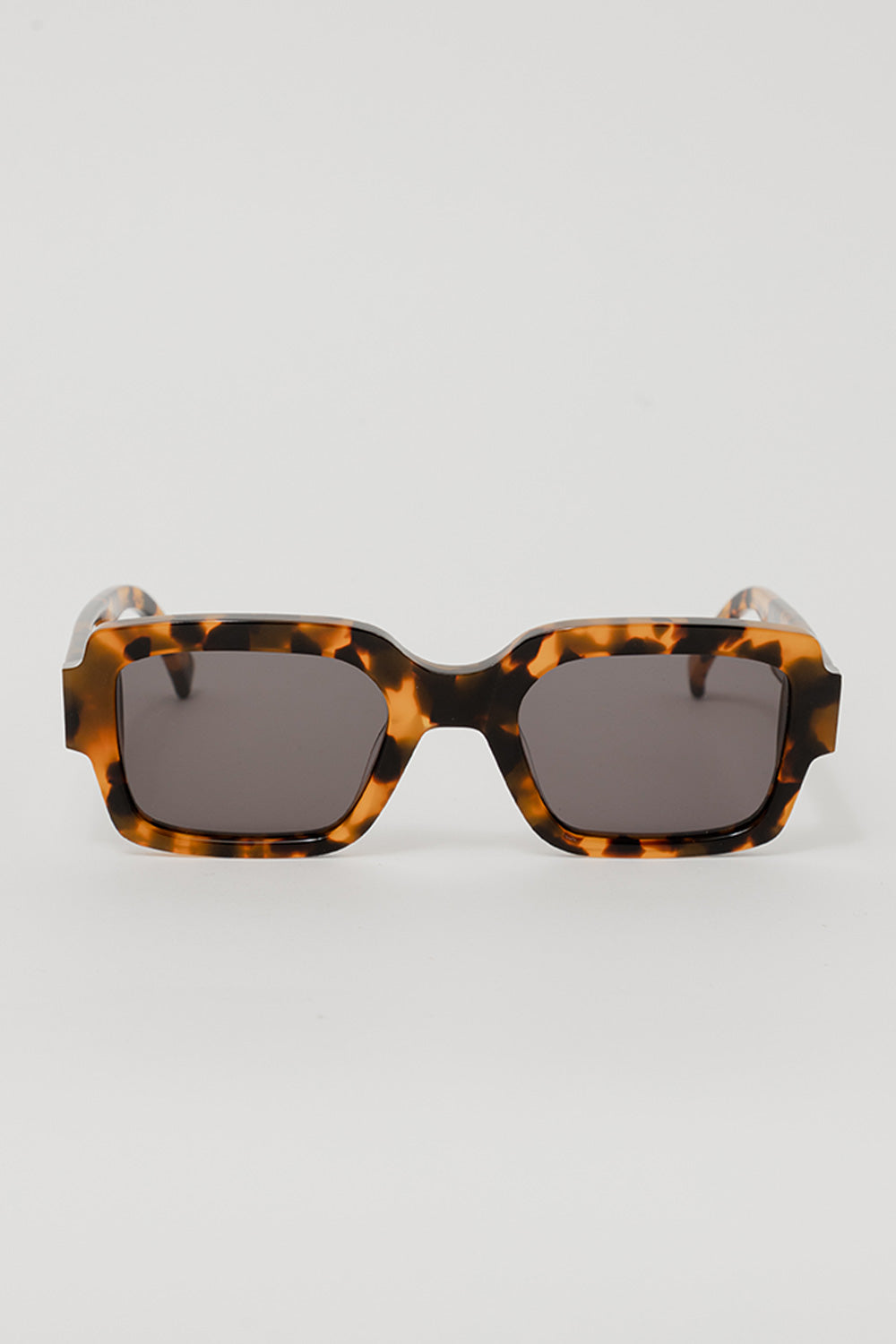 Monokel Apollo Sunglasses in Havana with Grey Solid Lens