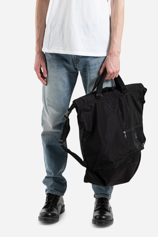 Nanamica 2 Way Shoulder Bag in Black