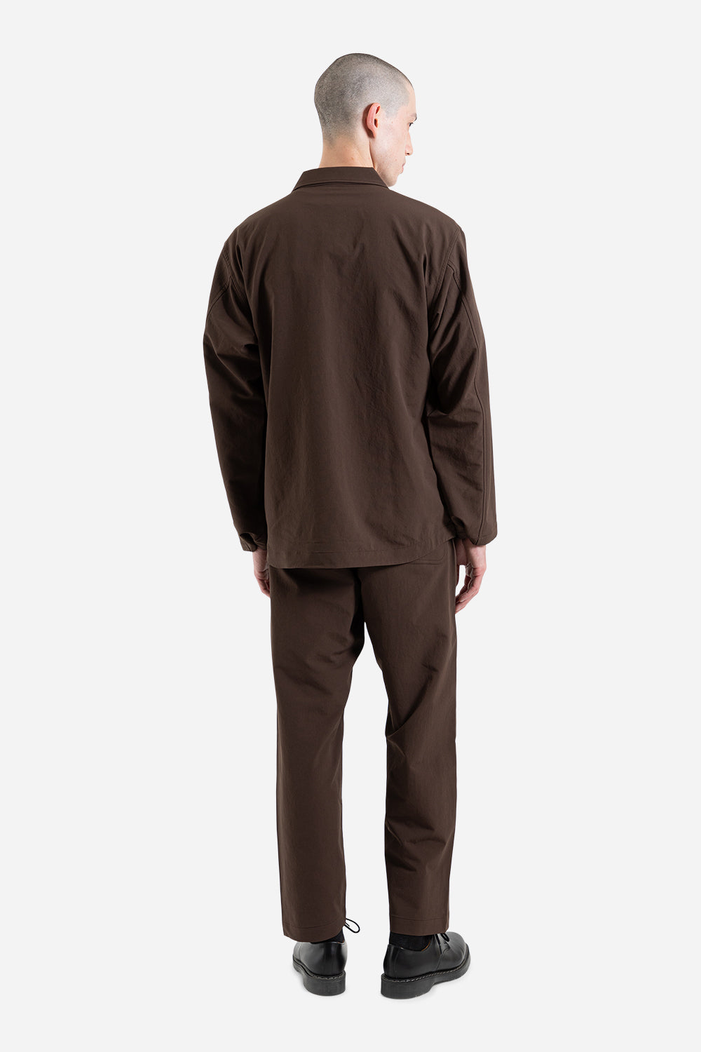 Nanamica Alphadry Shirt Jacket in Brown