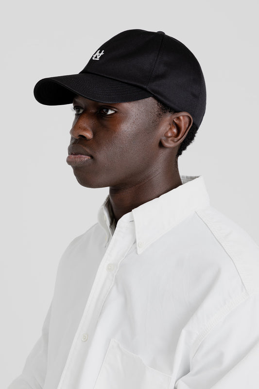 nanamica-chino-cap-black-front-1