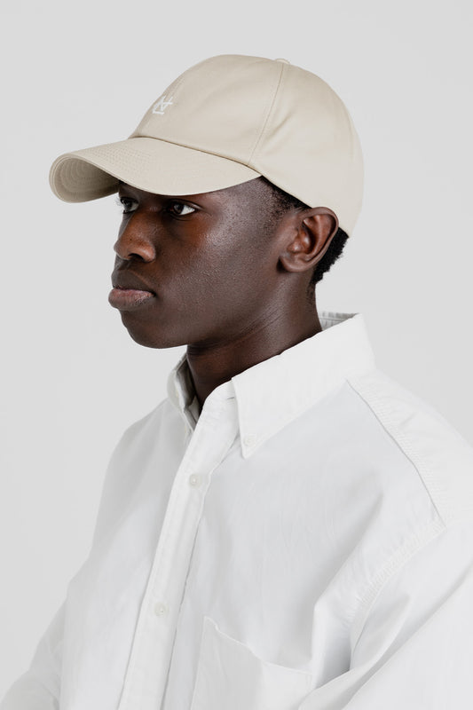 nanamica-chino-cap-khaki-front