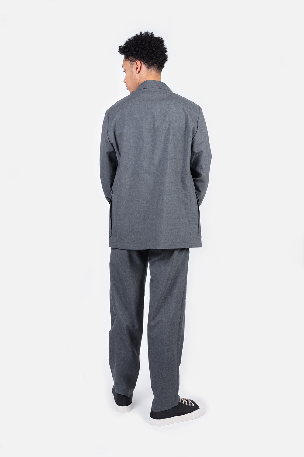 Nanamica Club Jacket in Heather Grey