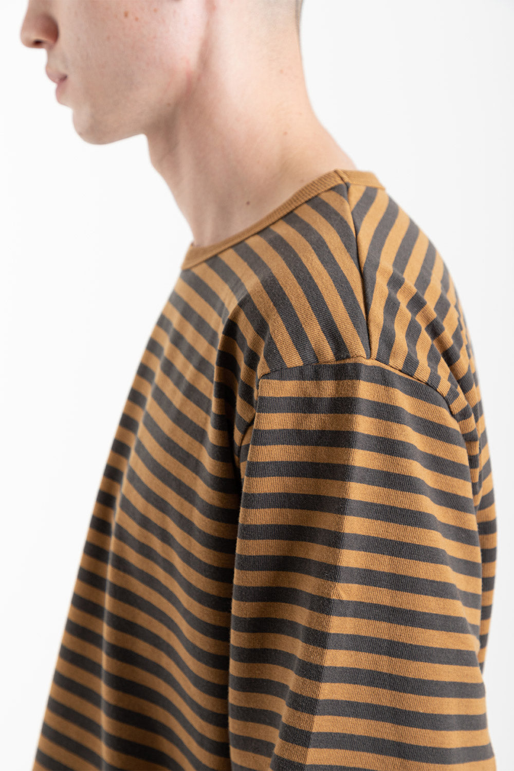 nanamica-coolmax-striped-jersey-brown-charcoal