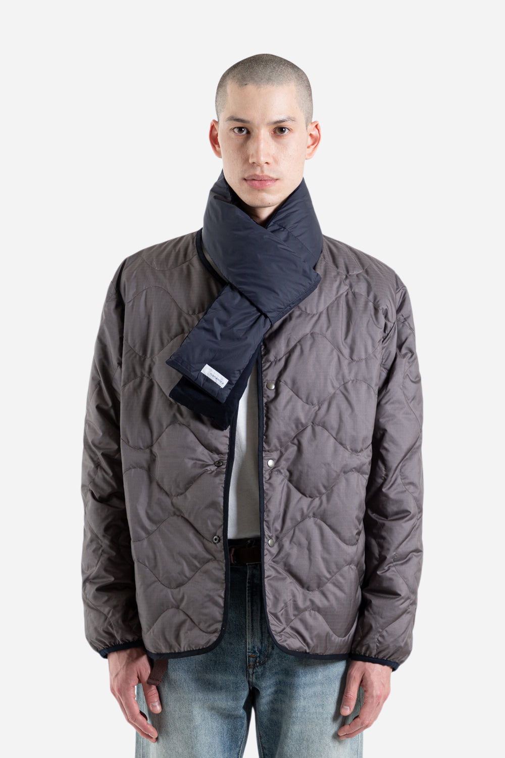 Nanamica Down Muffler in Navy