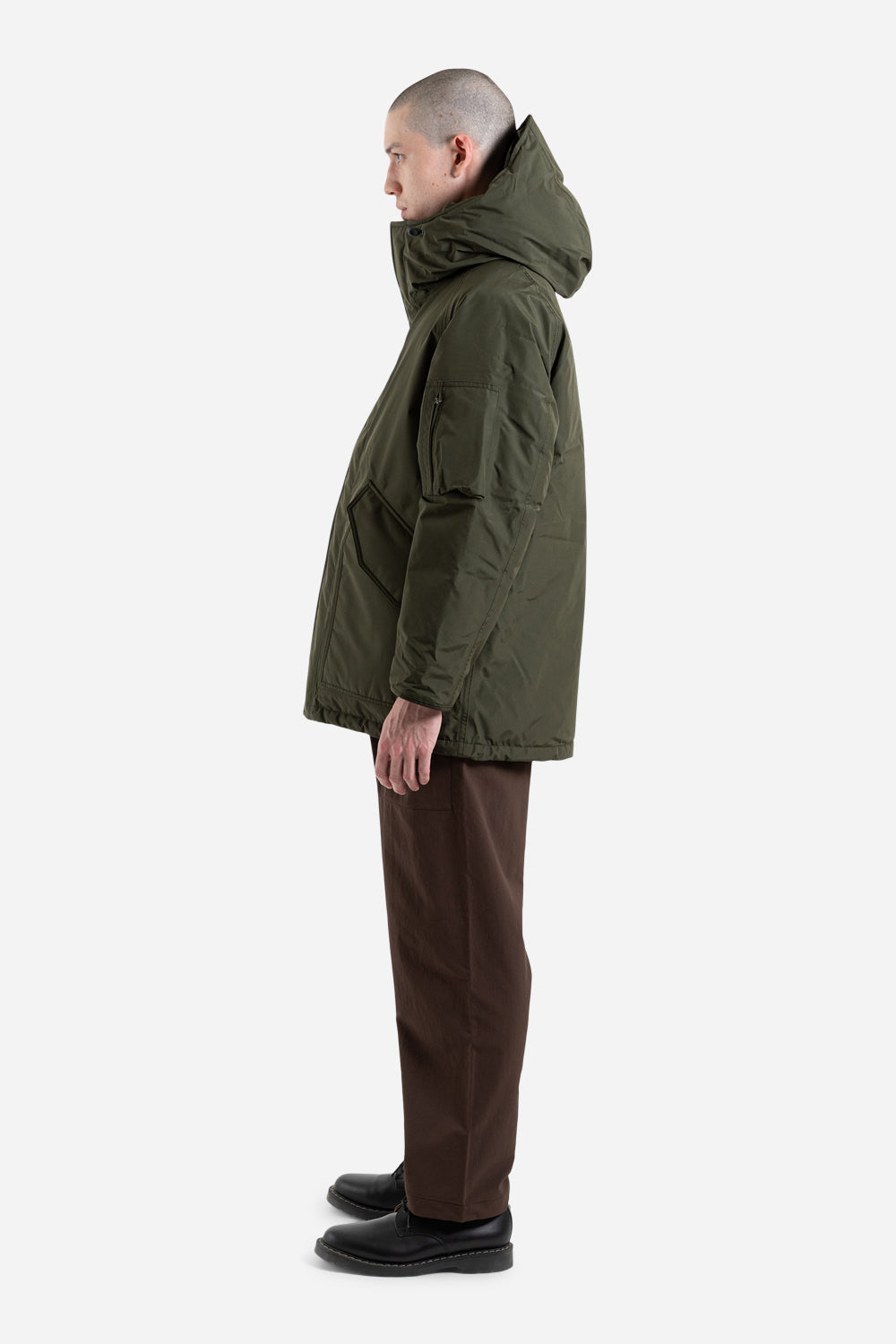 Nanamica Gore-Tex Down Coat in Green