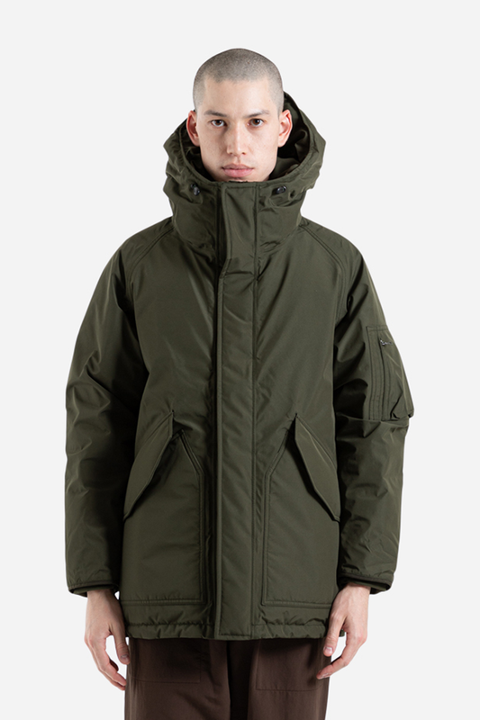 Nanamica Gore-tex Down Coat in Green