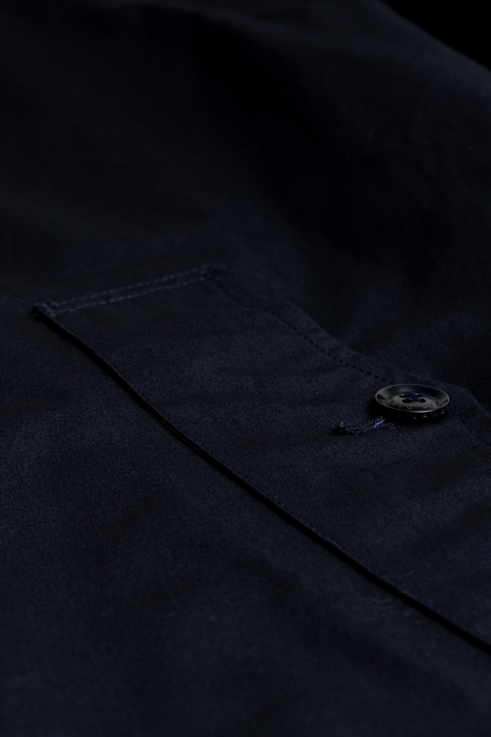Nanamica Goretex Soutien Collar Coat in Navy