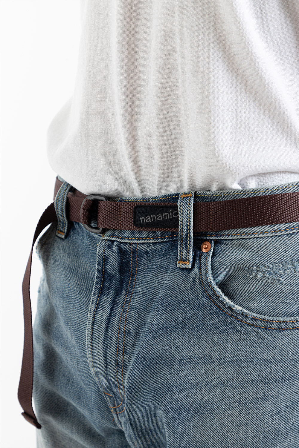 nanamica-tech-belt-brown