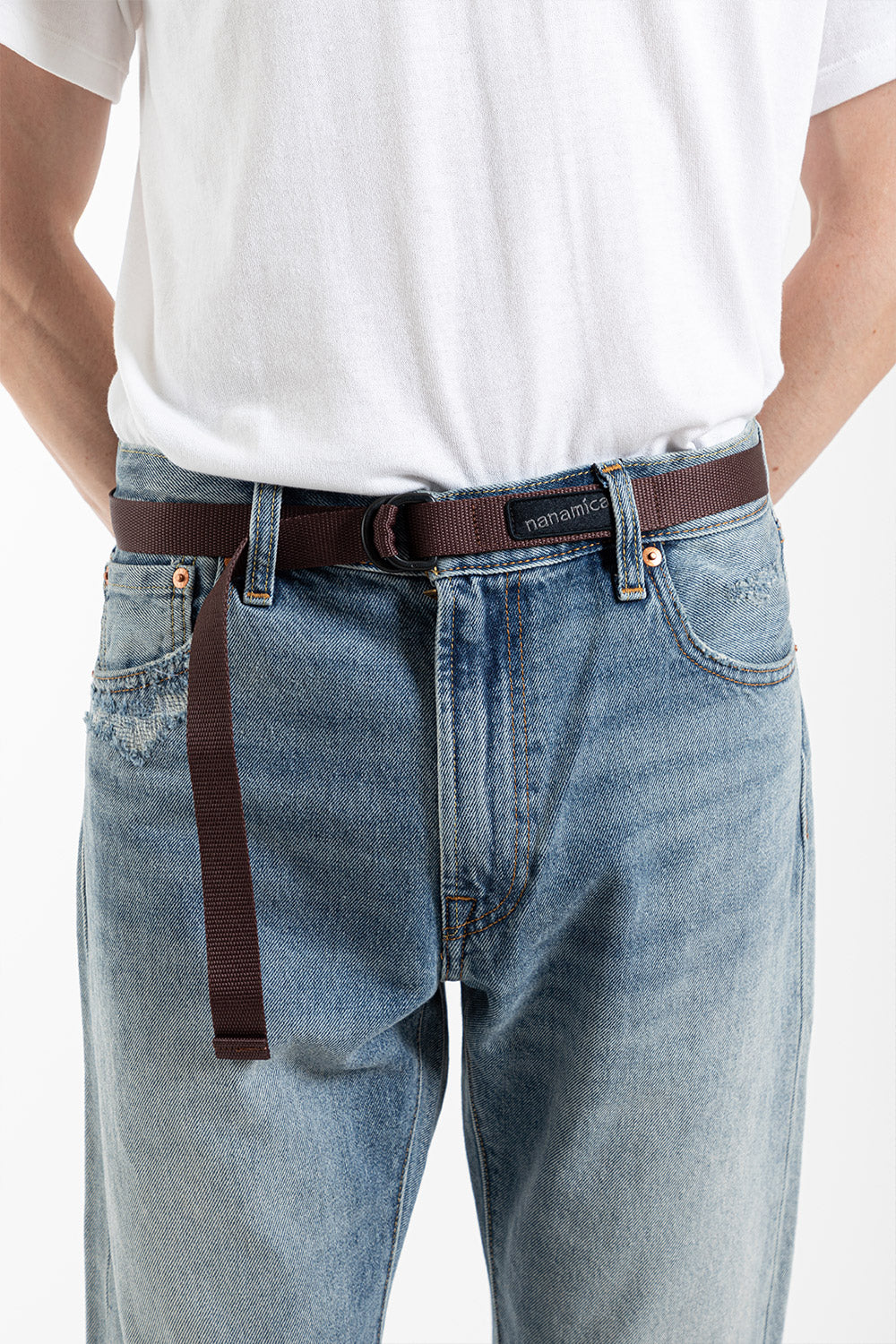 nanamica-tech-belt-brown