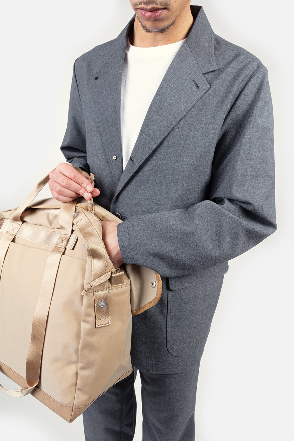 Nanamica Tote Bag in Beige