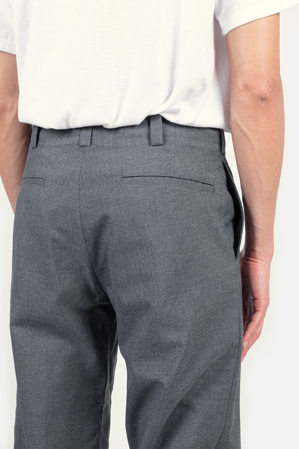 Nanamica Club Pants in Heather Grey