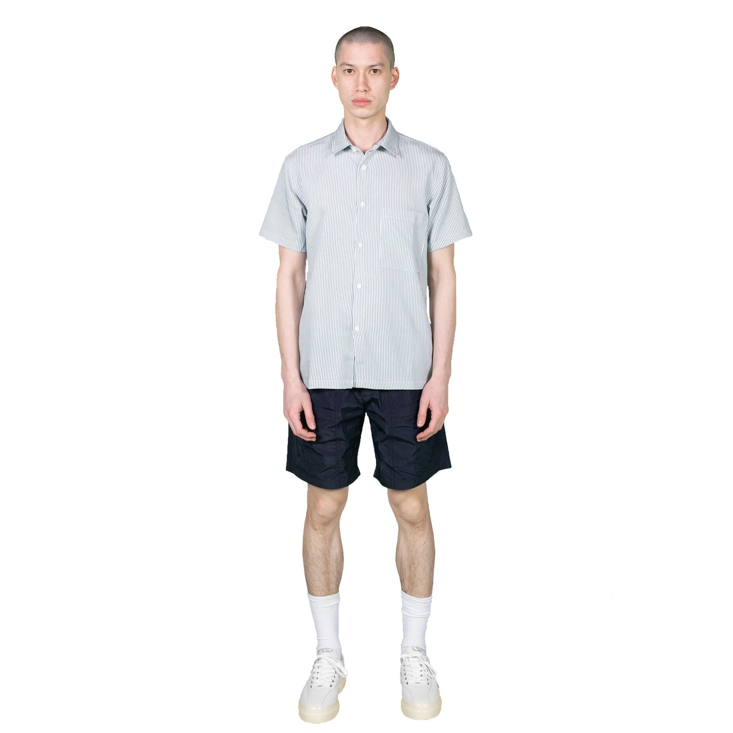 Striped Bureau Shirt - Blue - Wallace Mercantile Shop