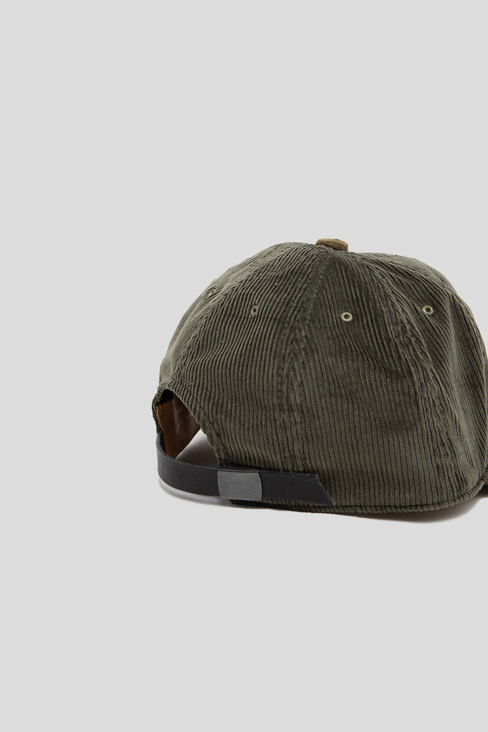 Poten Cole & Velvet Cap in Olive