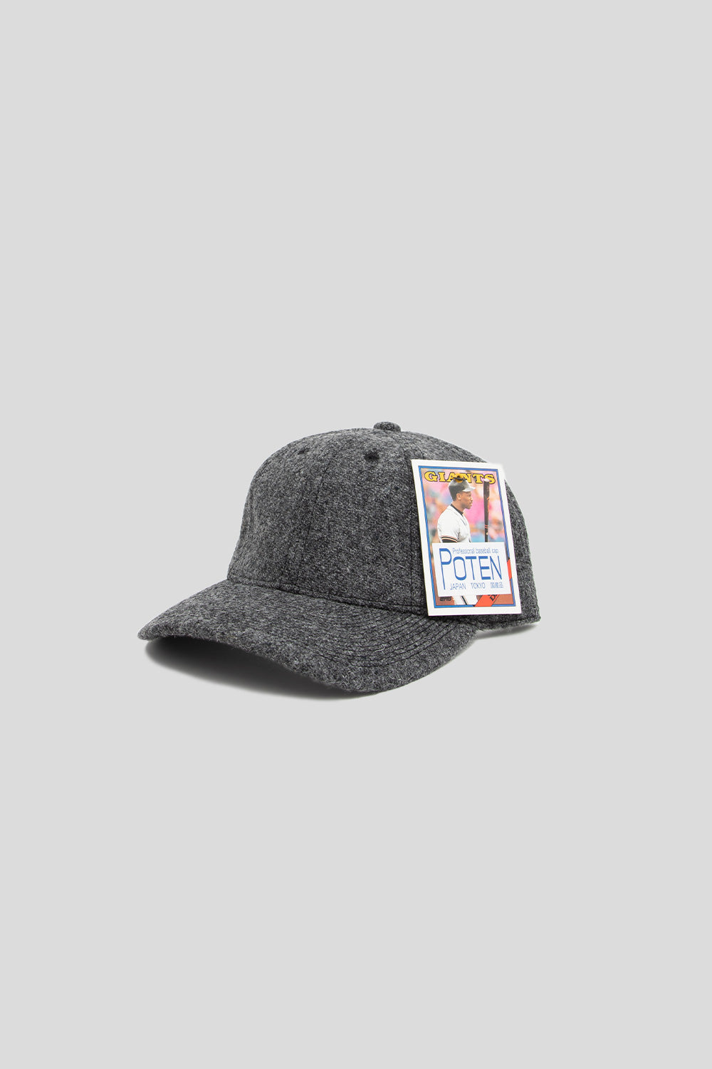 Poten Tweed Cap in Grey