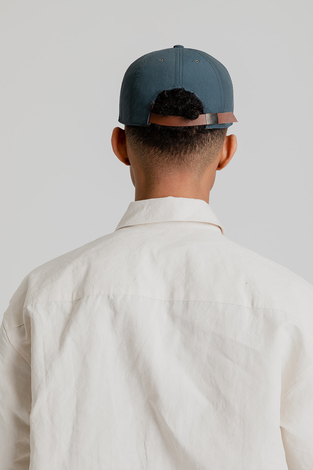 Poten Nylon Cap in Blue