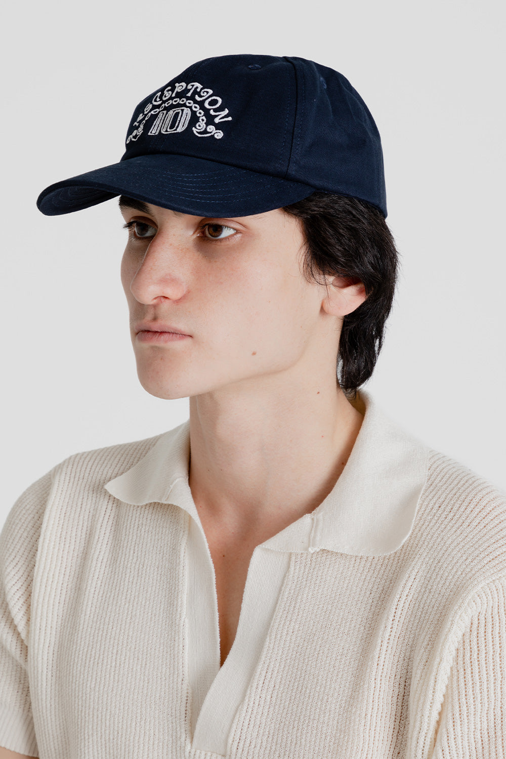 Reception Clothing 6 Panel Cap Casino in Dark Navy