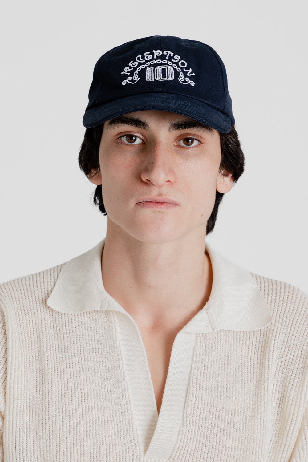 Reception Clothing 6 Panel Cap Casino in Dark Navy