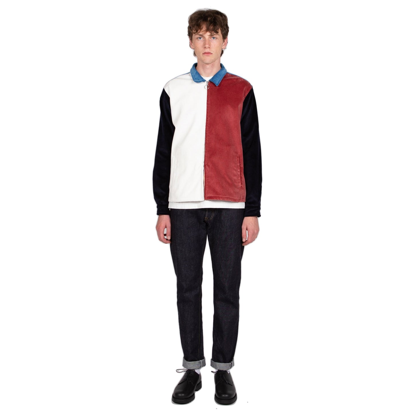 Reception SC Club Jacket Multi Color Outerwear Corduroy