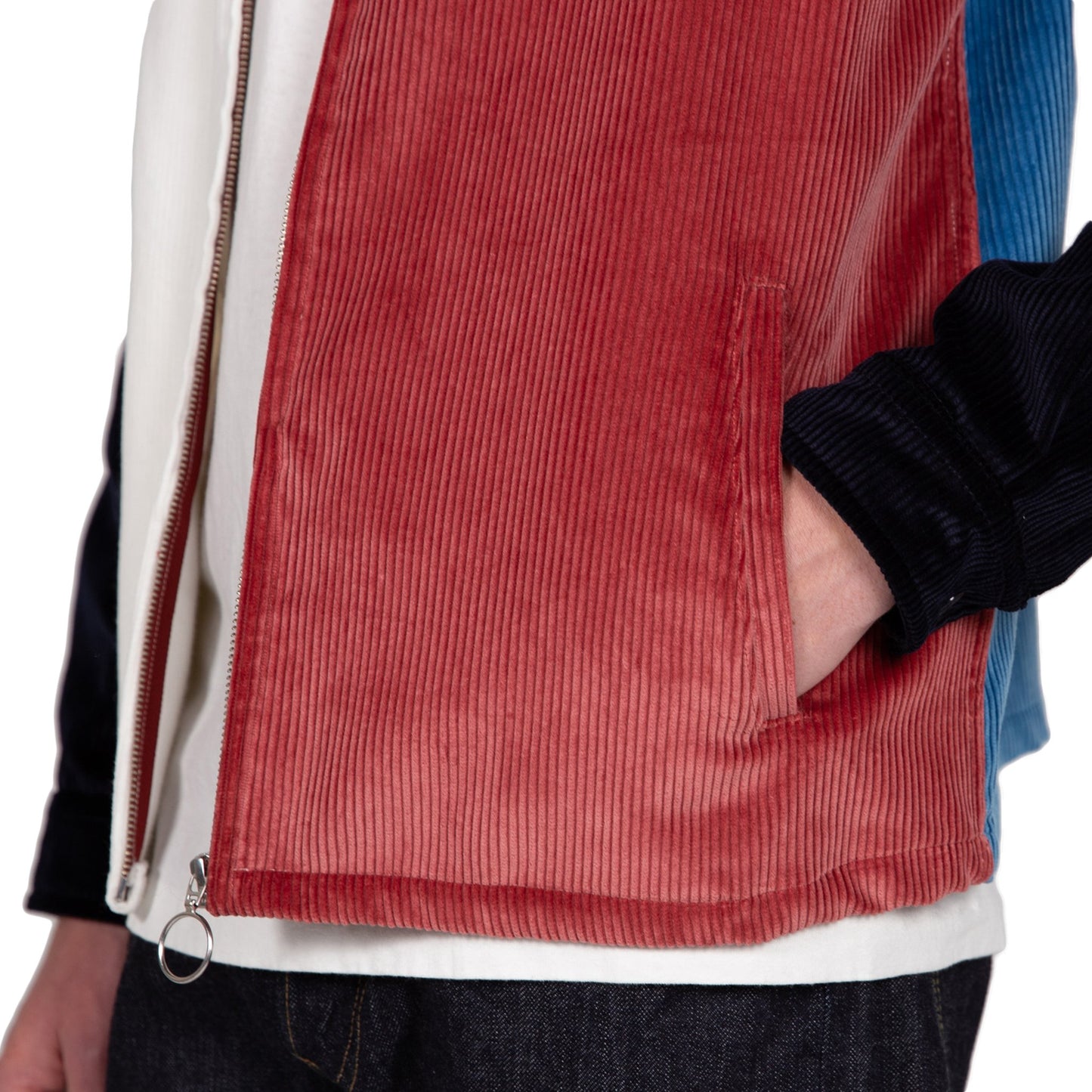 Reception SC Club Jacket Multi Color Outerwear Corduroy