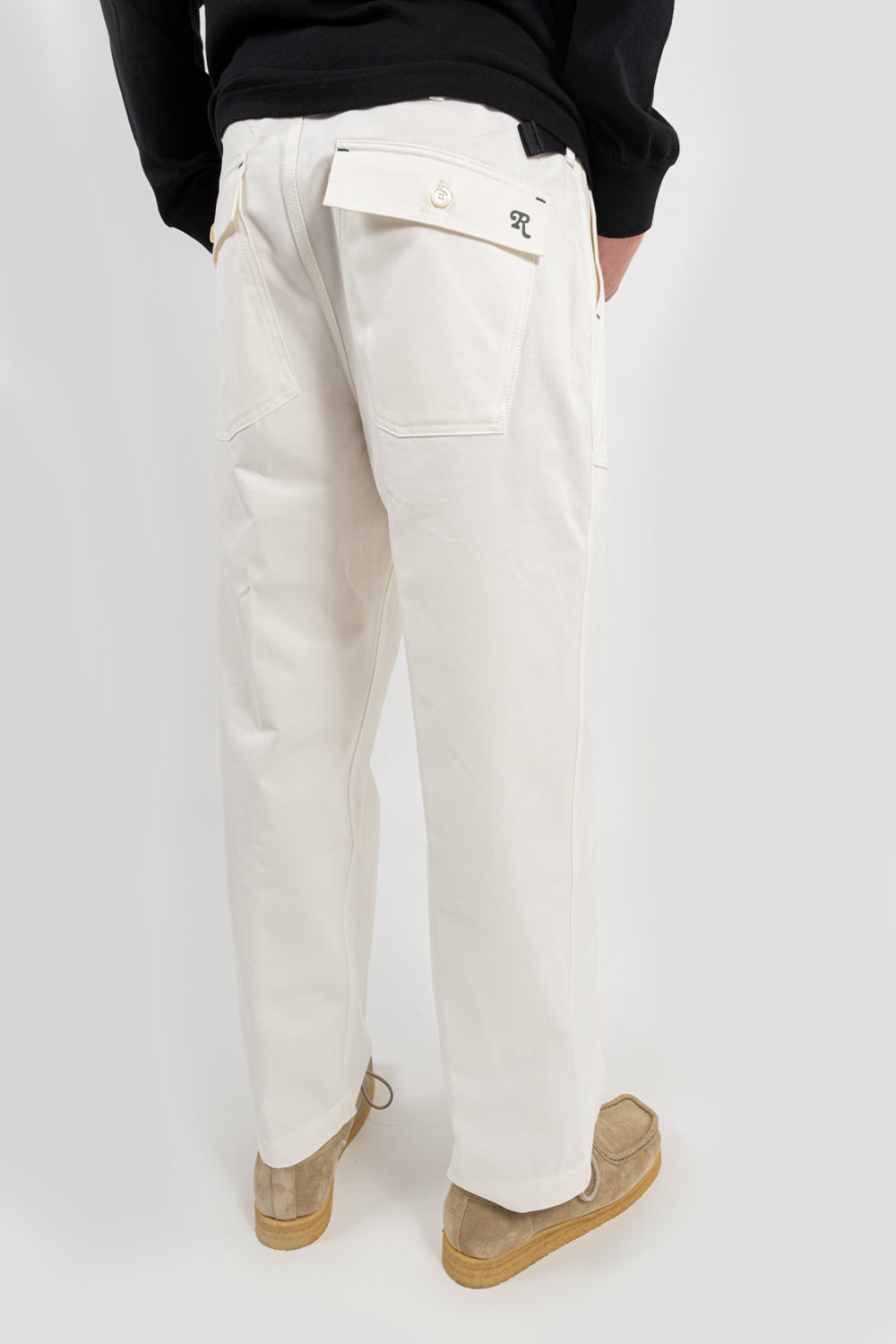 reception fatigue pant in ecru
