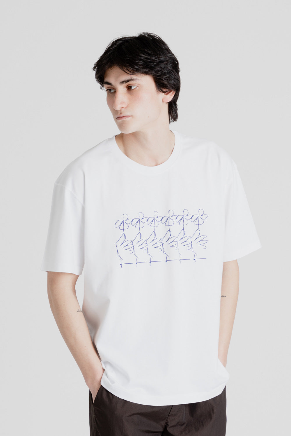 Reception Clothing SS Tee Oscar in White