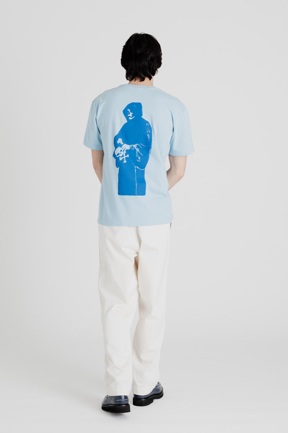 Reception Clothing SS Tee War in Powder Blue