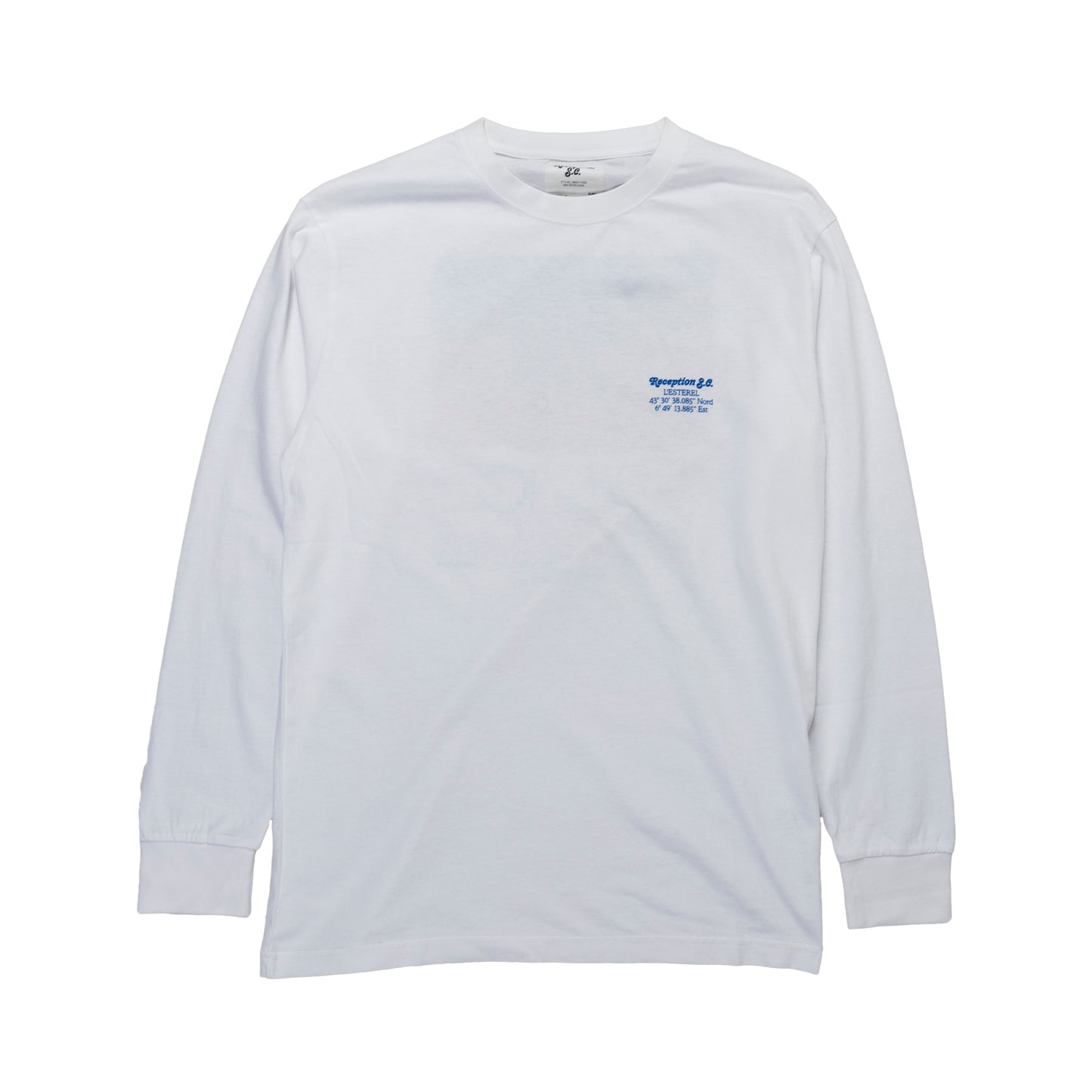 Reception SC Long-Sleeve Tee Shirt L'Esterel Côte d'Azur France Back