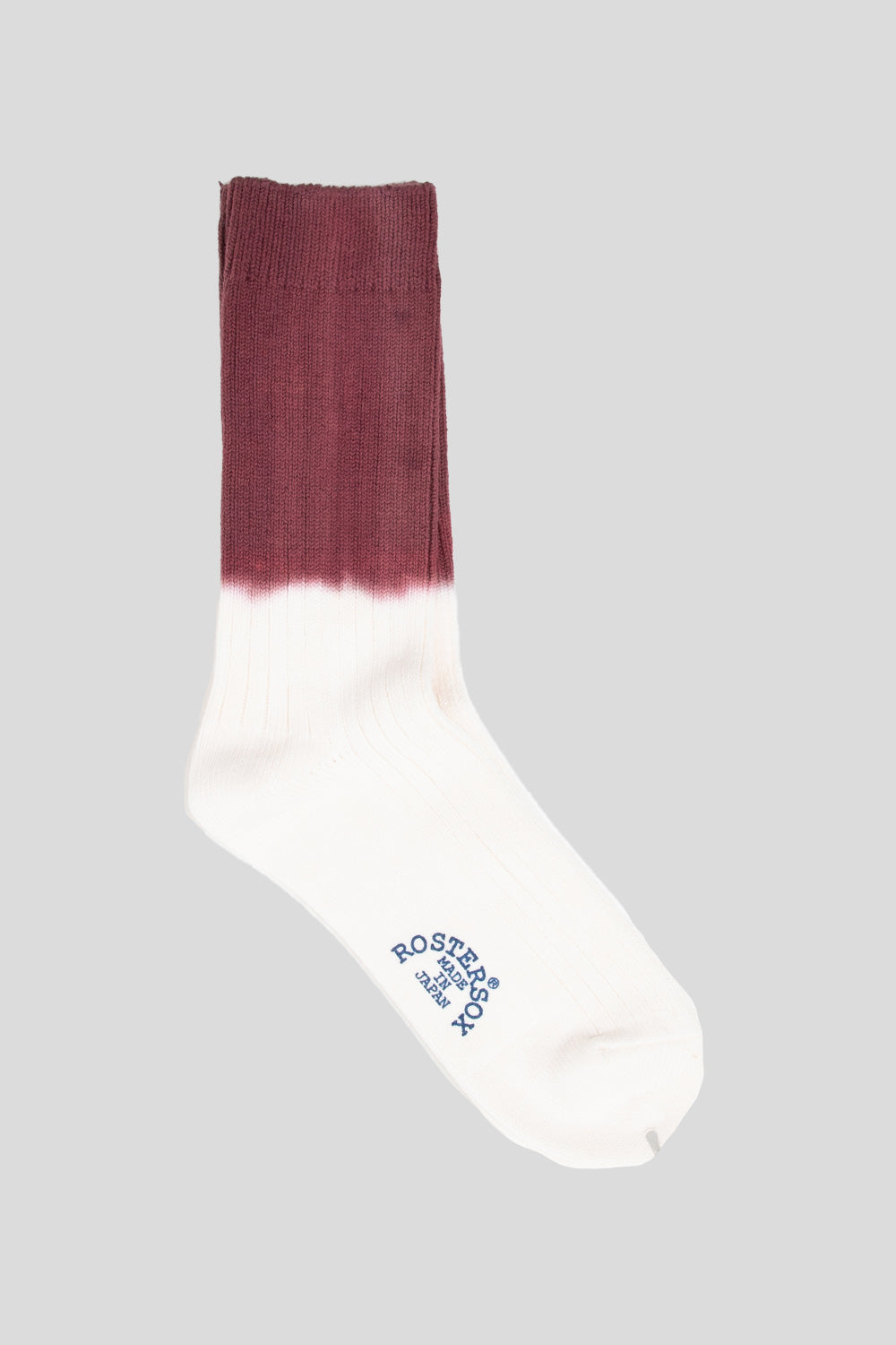 Rostersox HRD Rib Socks in Burgundy