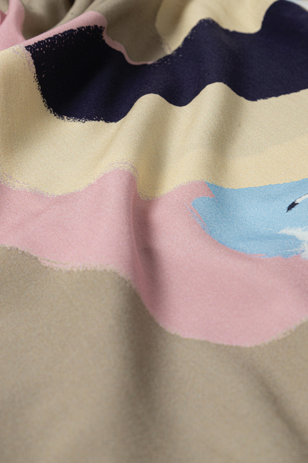 schaydermans-Shirt-Notch-ss-people-print-cream-pink-fabric