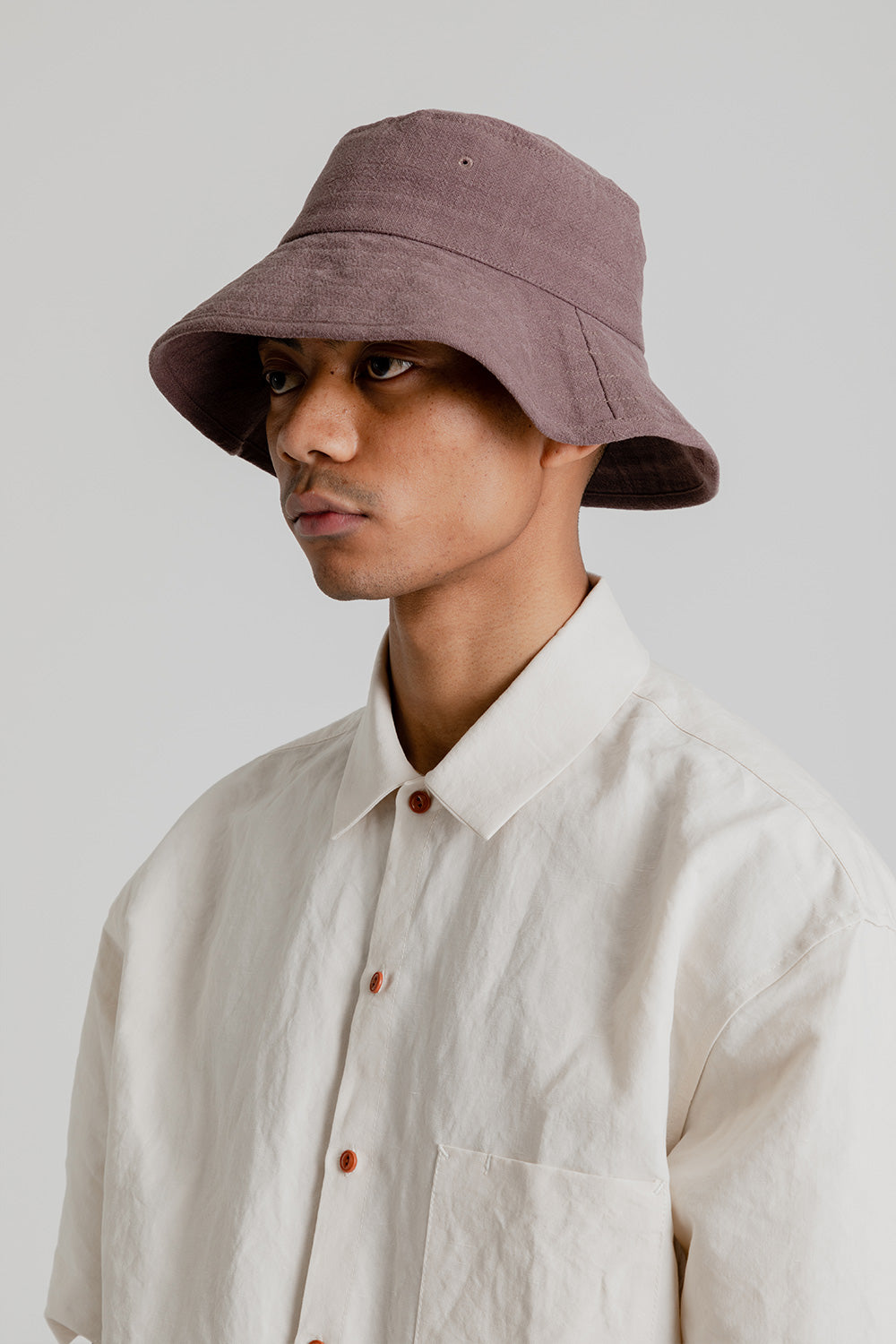 S.K. Manor Hill Bucket Hat in Brown