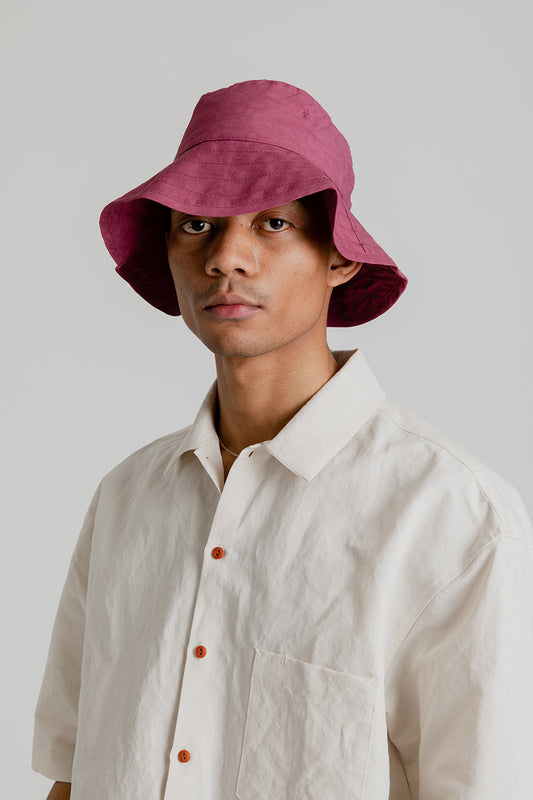 S.K. Manor Hill Bucket Hat in Magenta