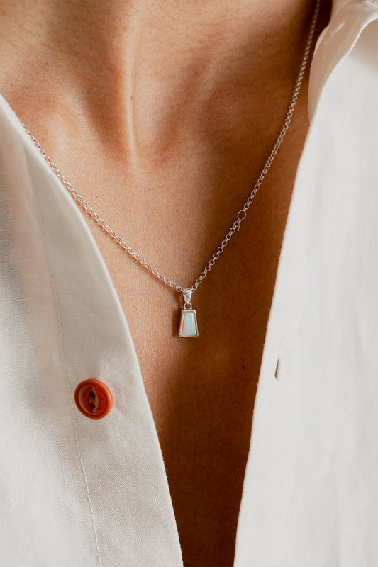 S.K. Manor Hill Opal Pendant Necklace