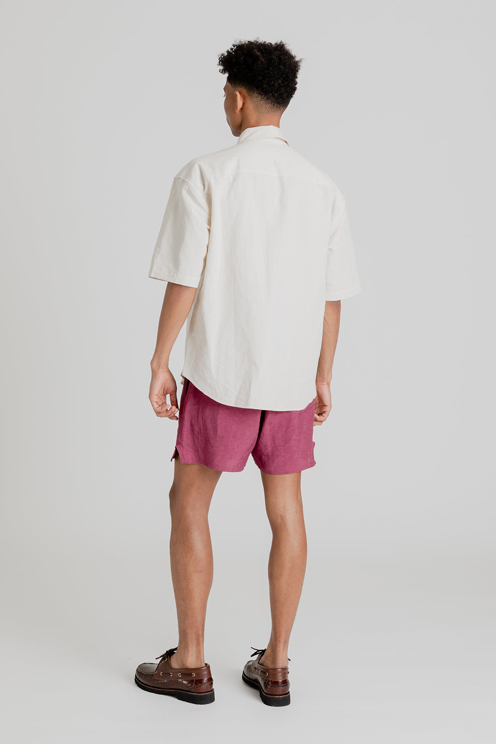 S.K. Manor Hill Sage Shirt in Bone