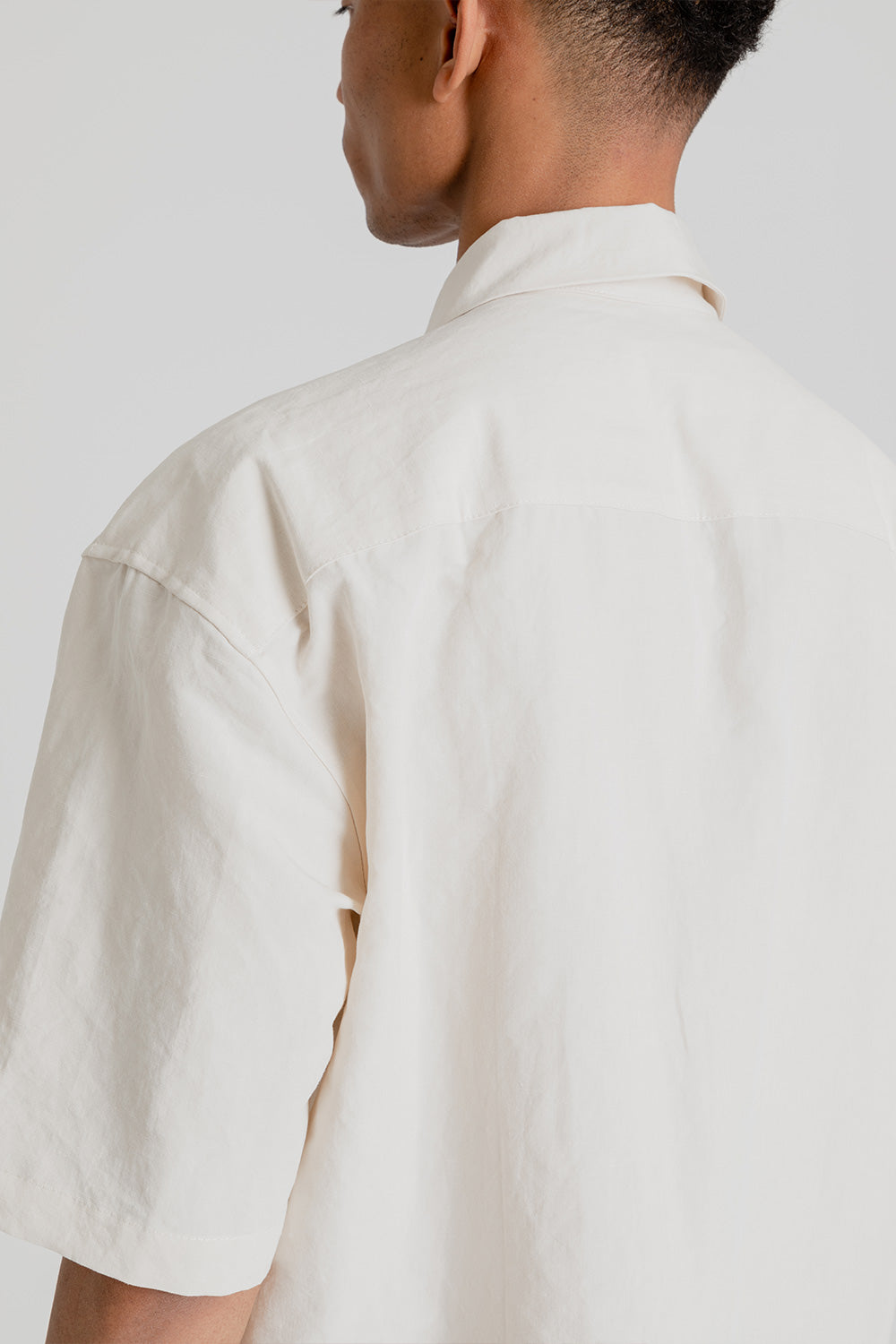 S.K. Manor Hill Sage Shirt in Bone