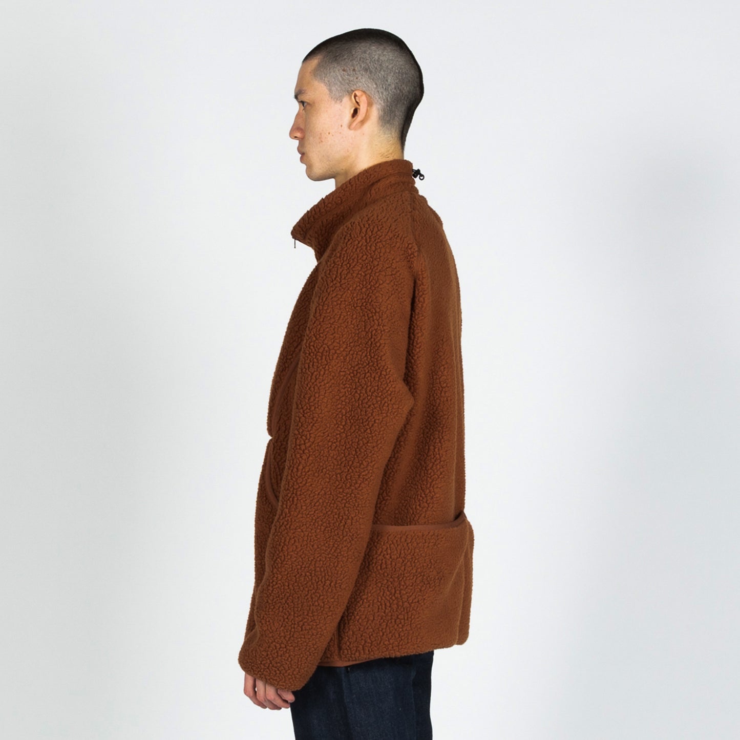 Classic Fleece Jacket - Orange - Wallace Mercantile Shop
