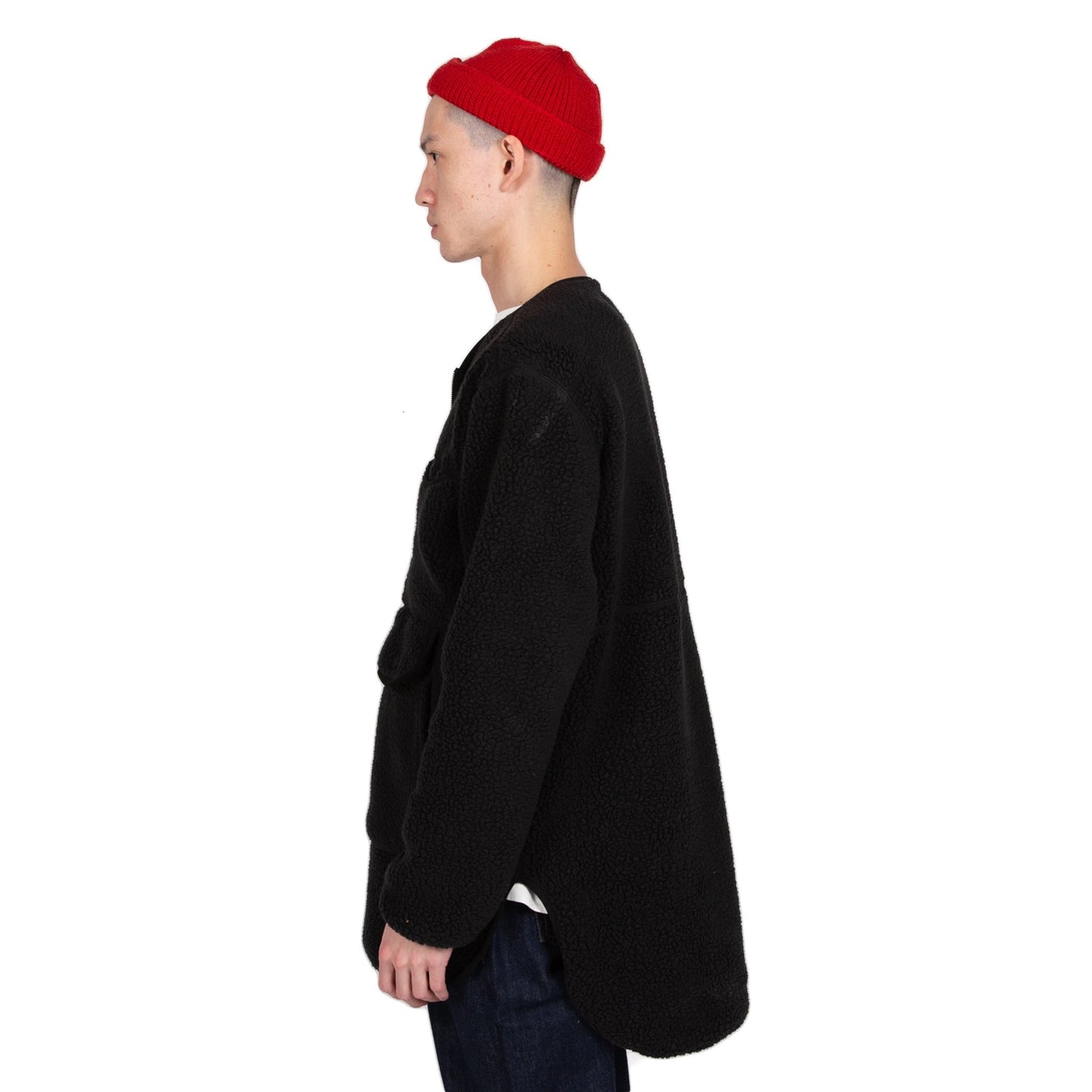Snow Peak Classic Fleece Pullover in Black