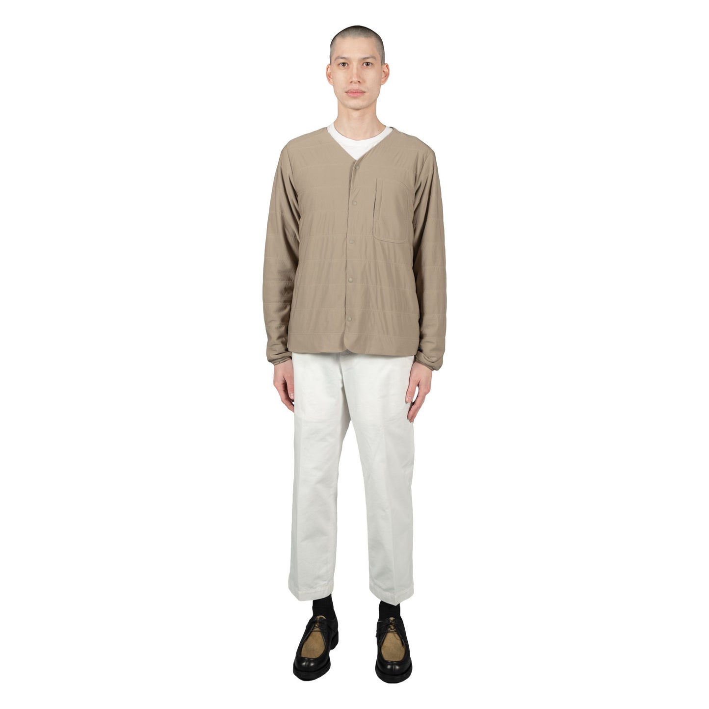 Snow Peak Insulated Cardigan Beige