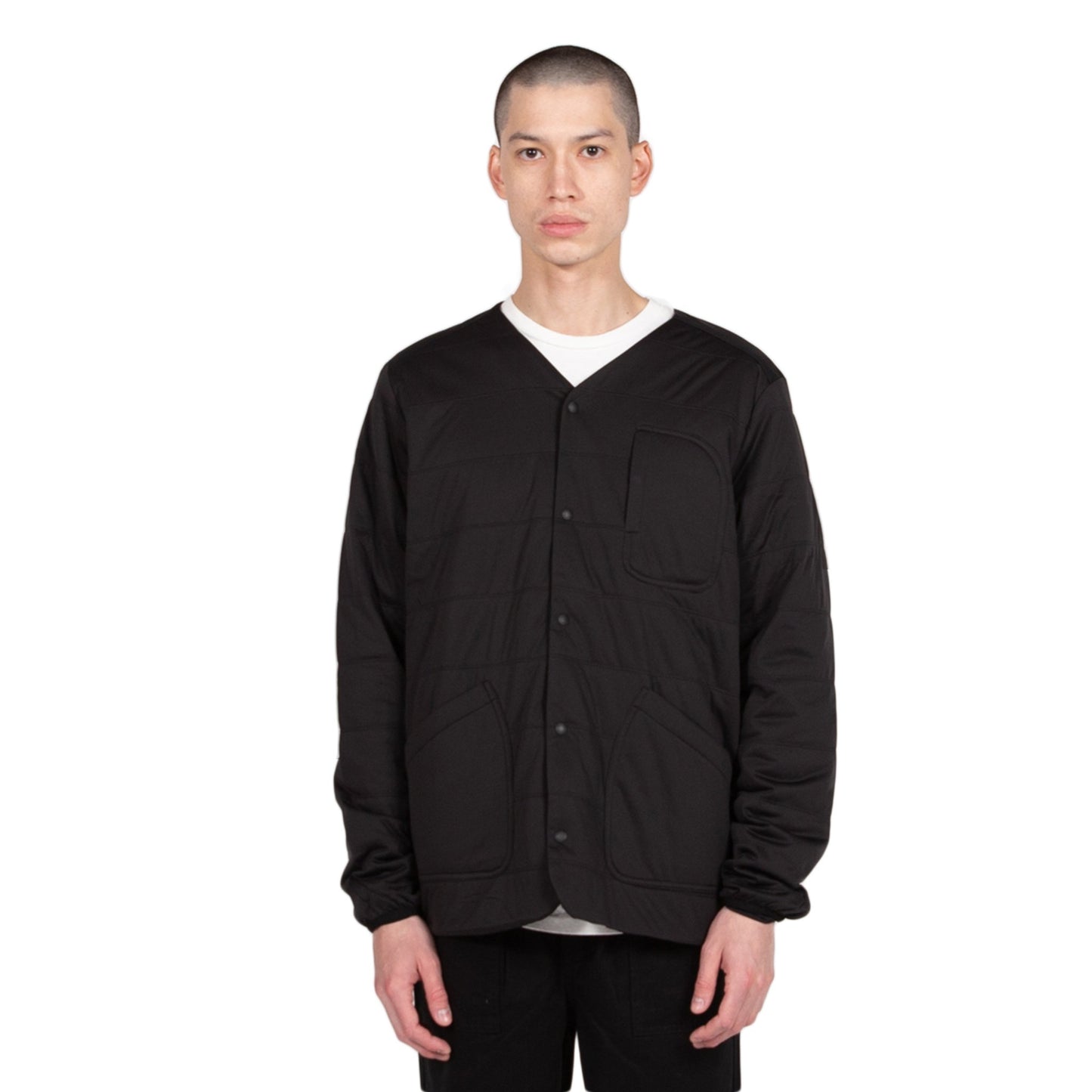 Snow Peak Flexible Insulated Cardigan Black