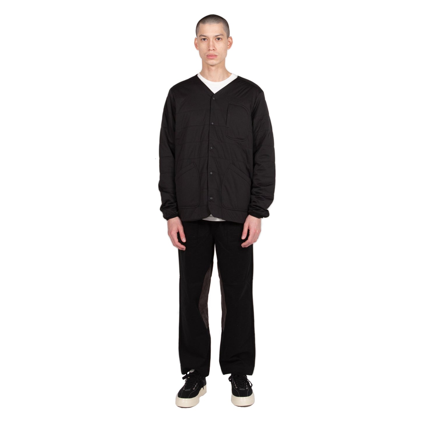 Snow Peak Flexible Insulated Cardigan Black