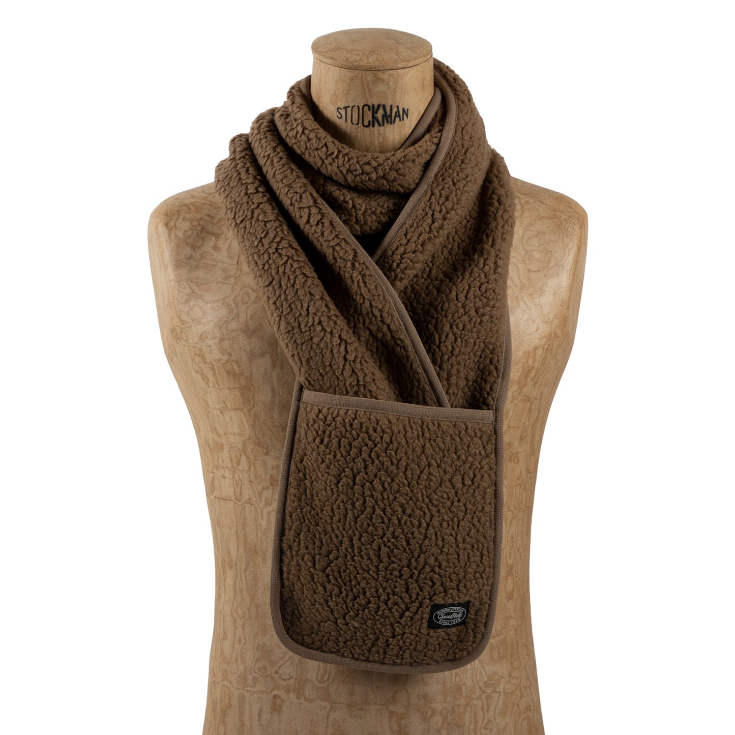 Snow Peak Classic Fleece Stole in Khaki Scarf Neck Warmer