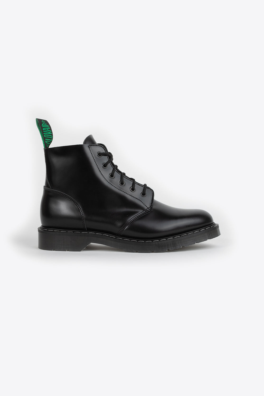 solovair 6 eye astronaut boots black