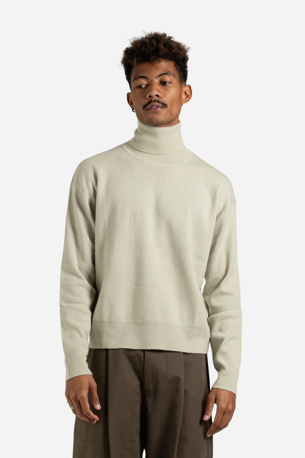 Studio Nicholson Hirc Knit Sweater in Dove - Wallace Mercantile Shop